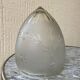 Art Deco cut crystal lampshade