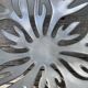 Designer metal fruit bowl