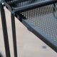 Vintage perforated metal nesting tables 80s