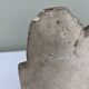 Stone sculpture, two feet on a block, signed D. Paillot.