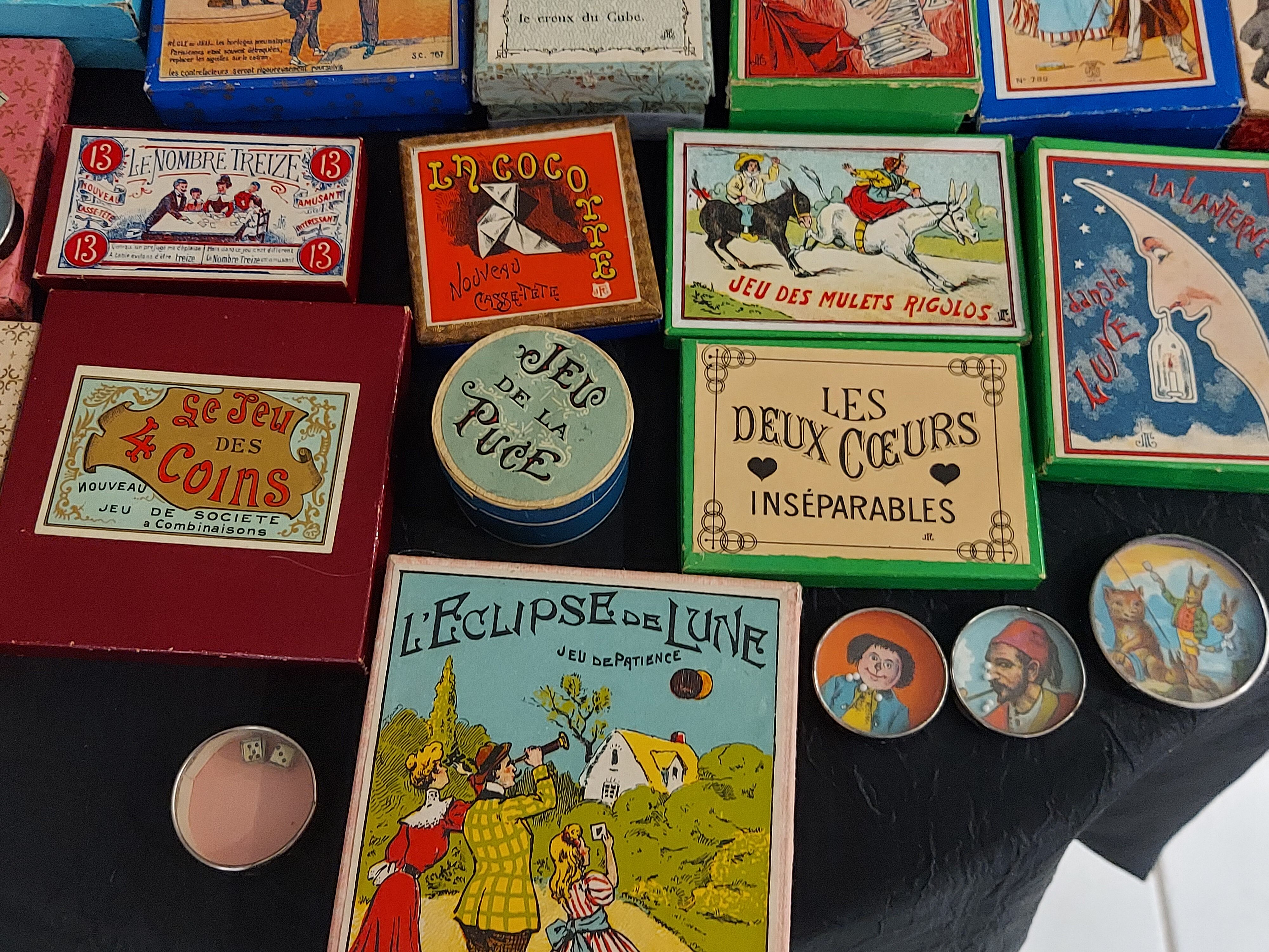 Former 1920s Games Box "New Games Reunited""