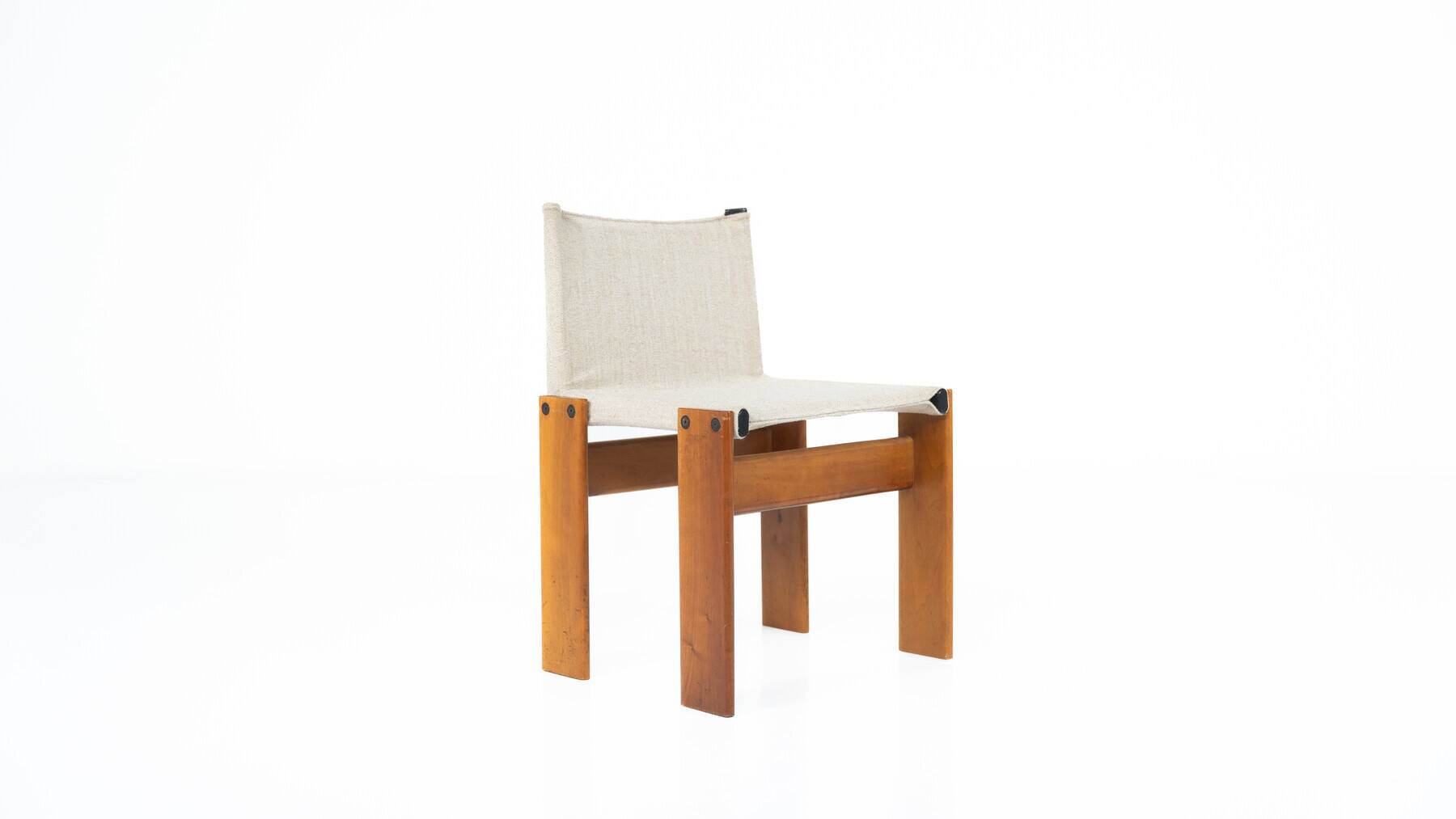 Monk Chair by Afra and Tobia Scarpa for Molteni, 1970 - Sold individually