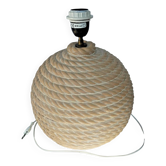 Pied de lampe en céramique kostka h: 37 cm vintage