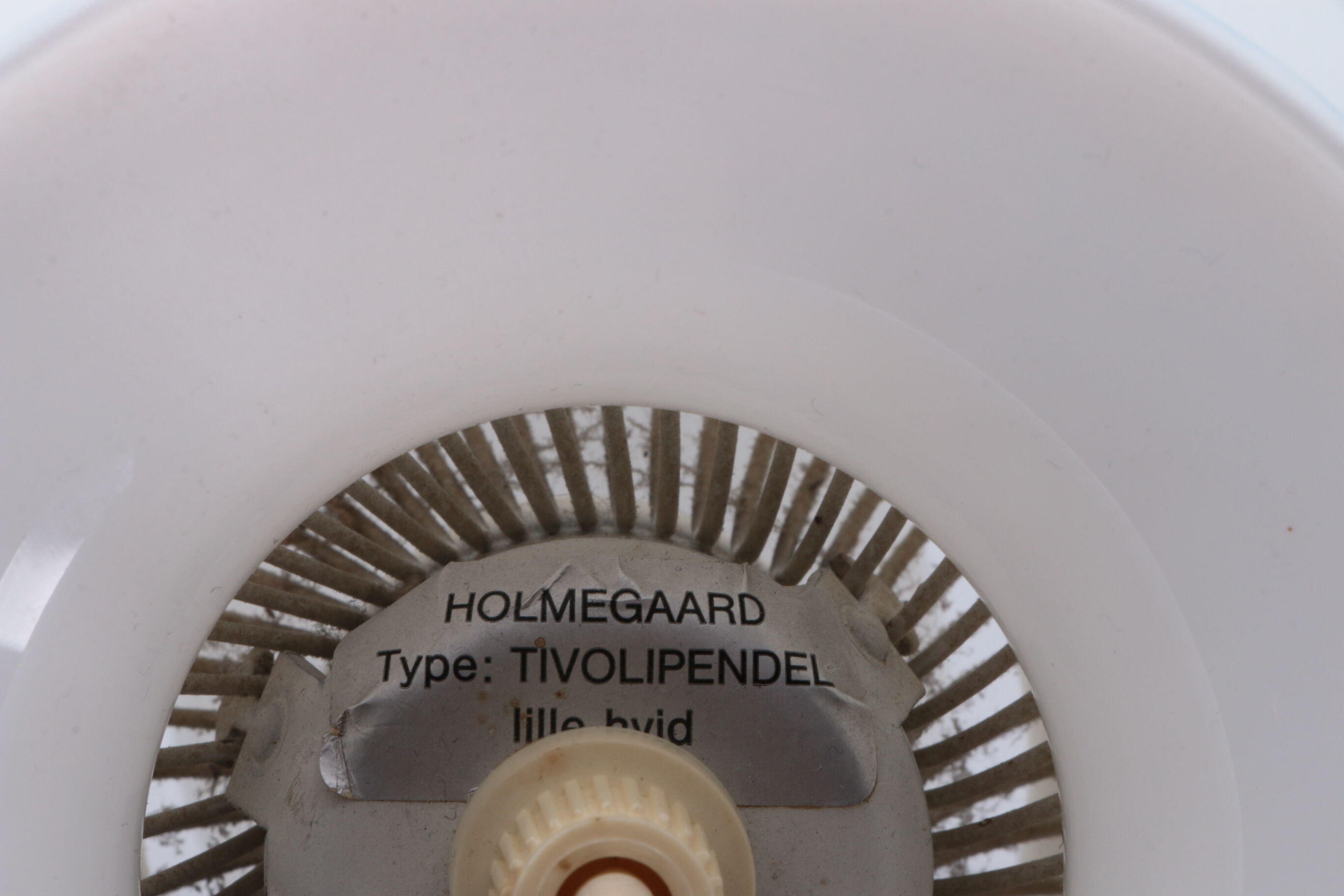 Danish Tivoli hanging lamp by Sidse Werner for Holmegaard, 1980 Denmark.