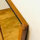 Scandinavian teak mirror 112 cm x 46 cm