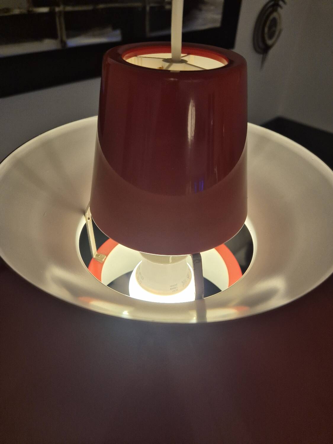 Danish vintage pendant lamp Nordisk Solar