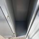 Two-door metal locker