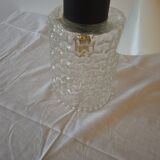 Vintage chiseled glass walker