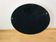 American beige round wall mirror 1970