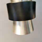 Three beautiful smaller pulley-shaped hanging lamps 1970-80s Denmark.