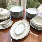 Service assiettes pour 12 personnes 1970