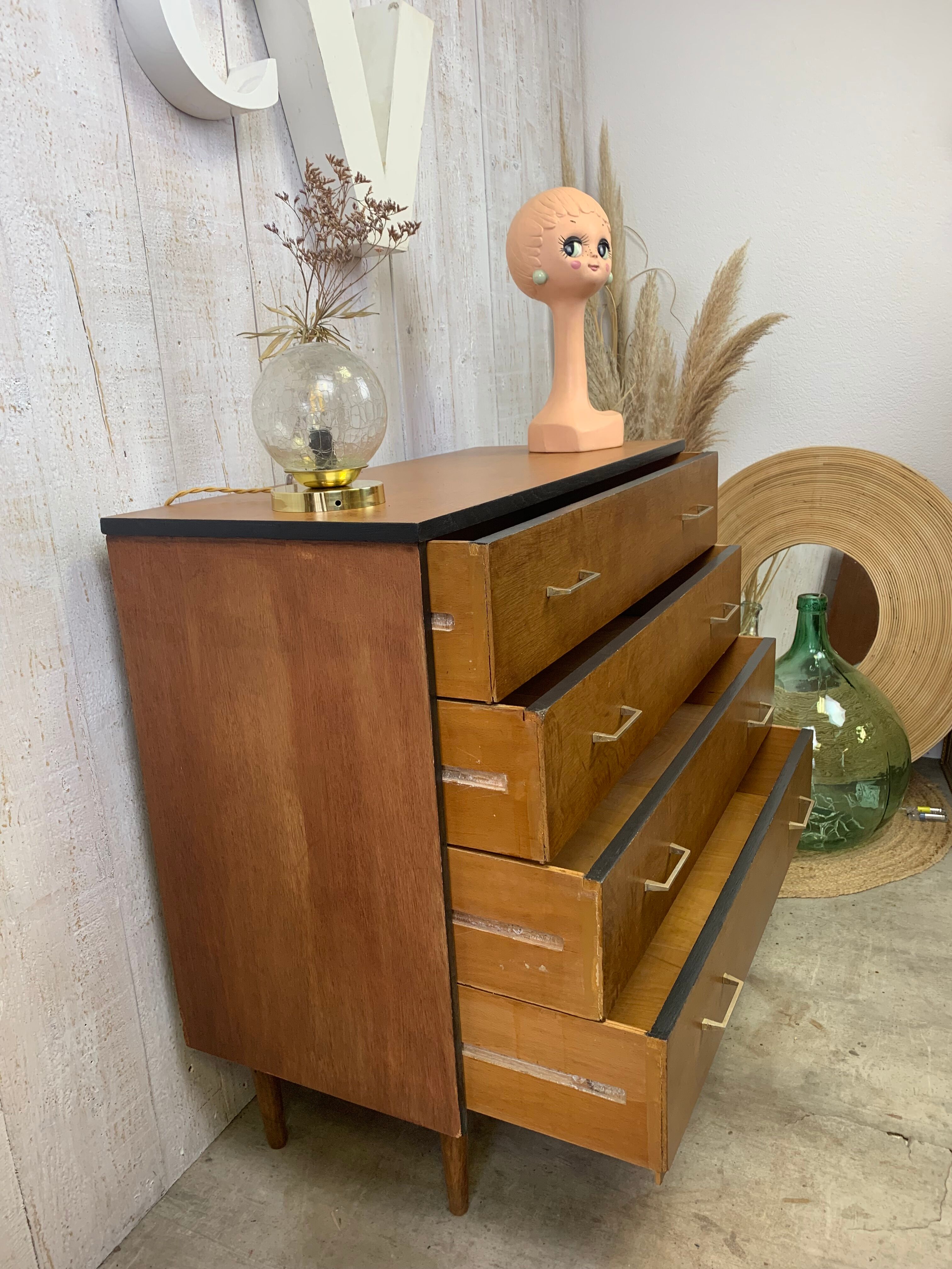 Chest of drawers 60's