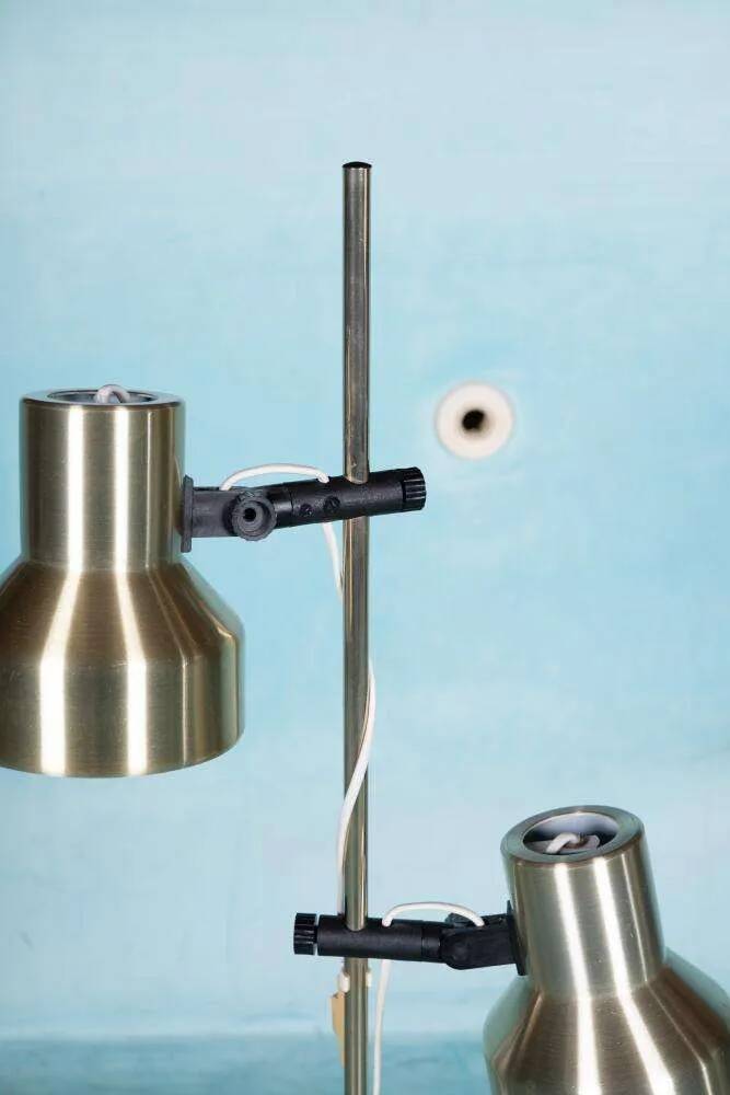 Scandinavian floor lamp Belid with adjustable spots from the 1960s.