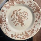 5 assiettes Gien modèle Yeddo