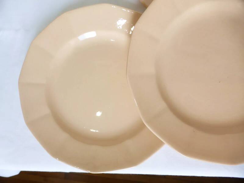4 dessert plates from Digoin Sarreguemines 220623