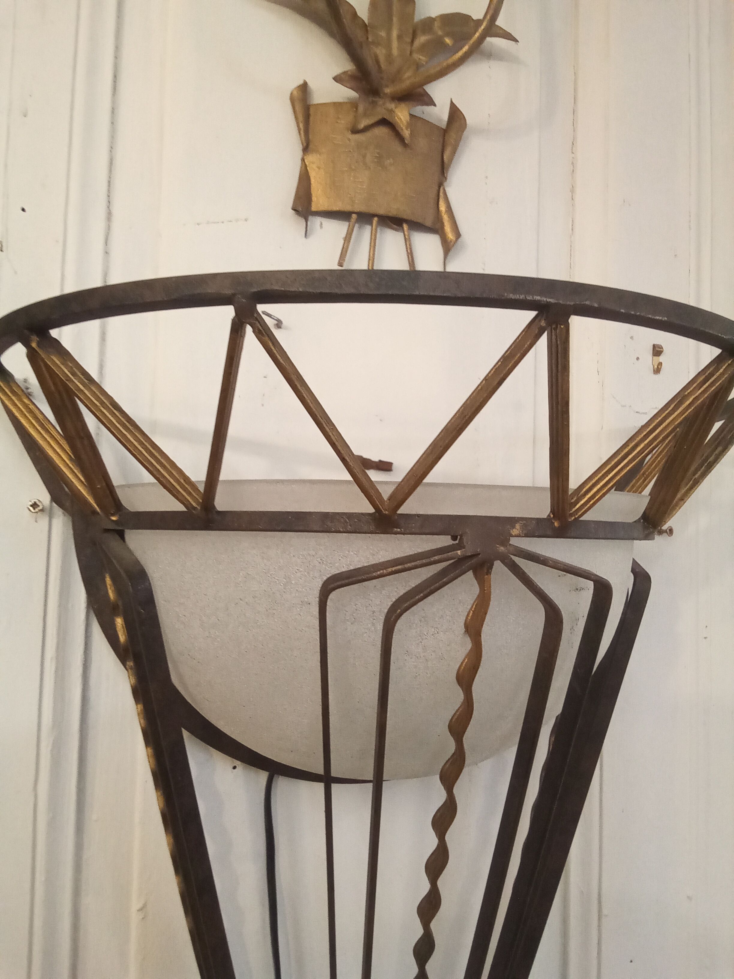 Art Deco wall lamp, 70X44cm