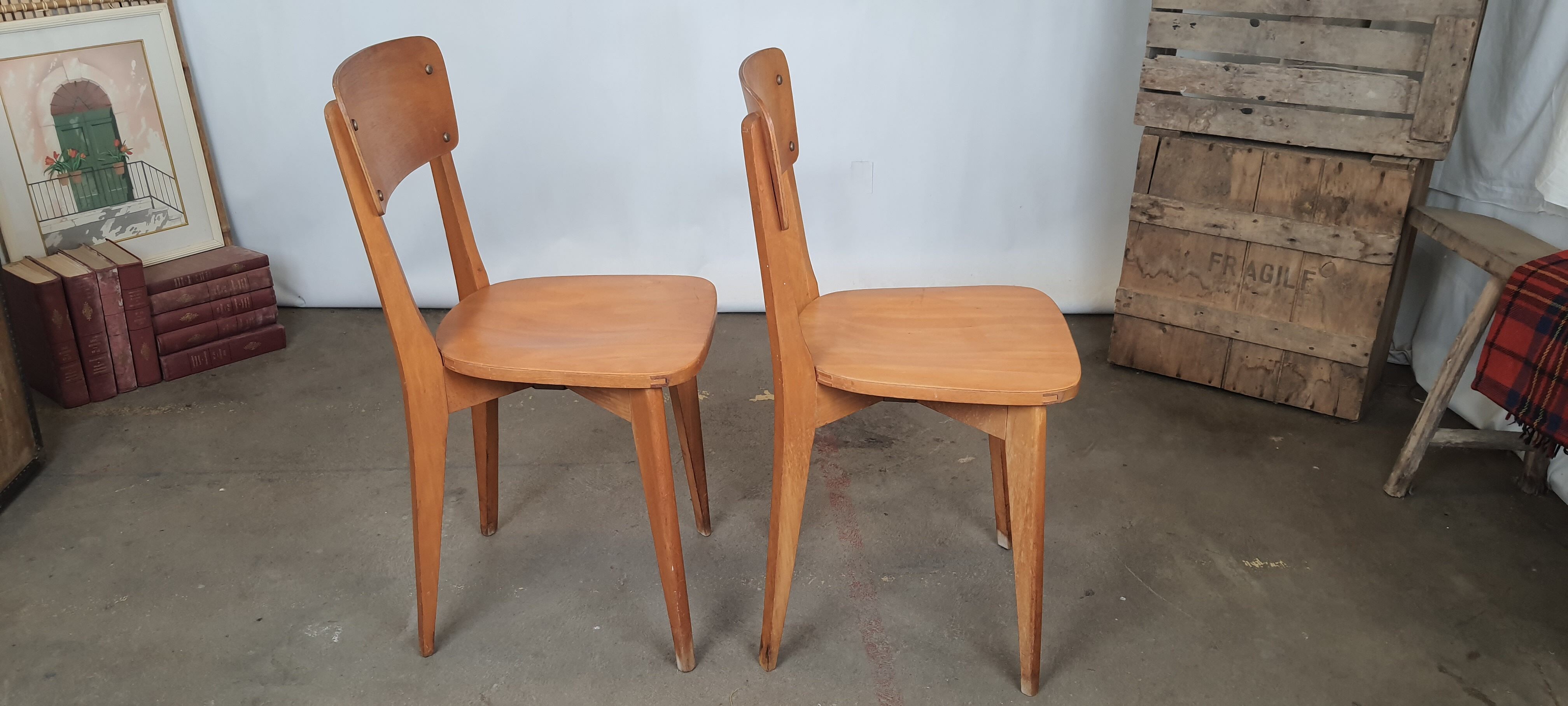 Paire de chaises