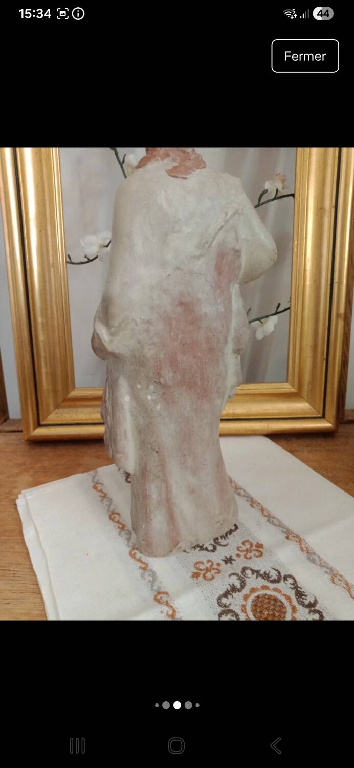 Statuette Louvre Museum Tanagra