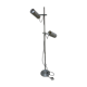 Floor lamp 70s stainless
