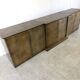 Enfilade XL en laiton par Belgochrom, 1980