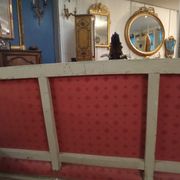 Canapé banquette d'époque Louis XVI