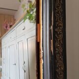 Black mirror Louis Philippe style, 104x79 cm