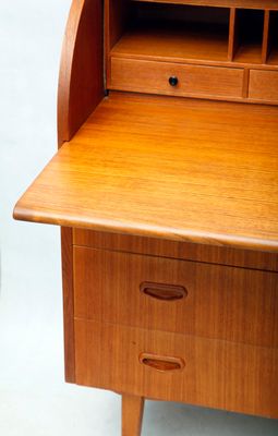 Mid-century teak Secretary, Denmark, 1960s