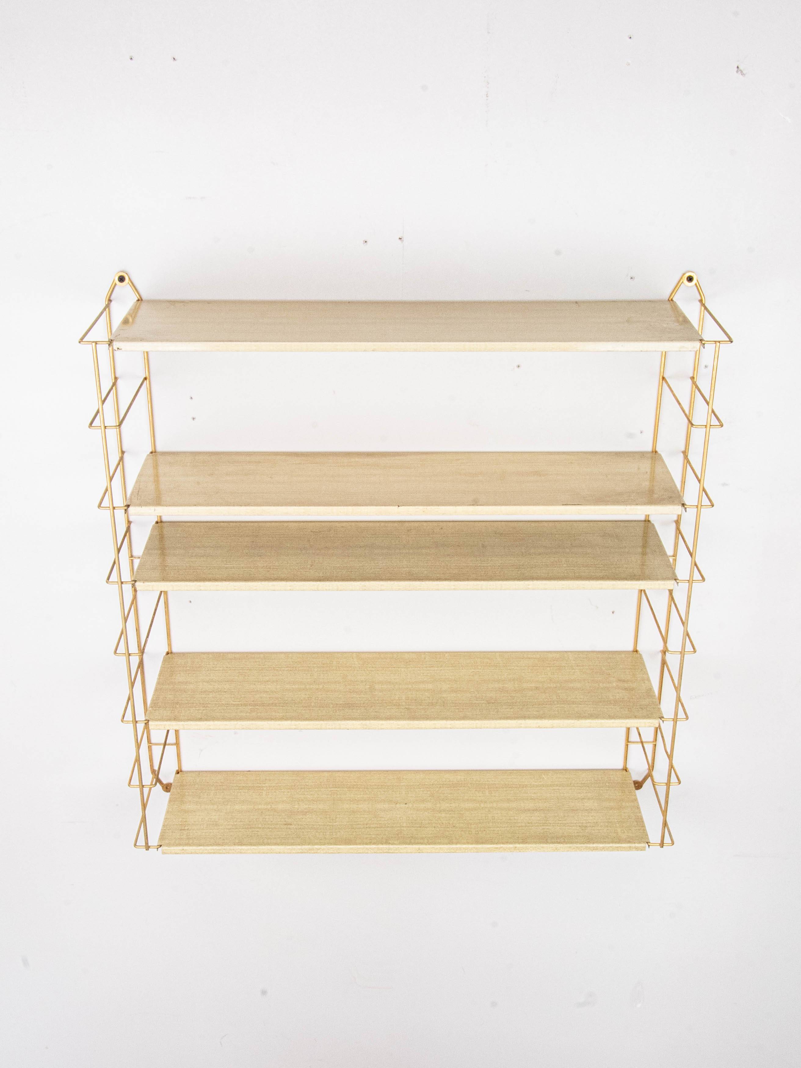 String wall shelf