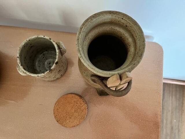Set of stoneware tableware - 45 pieces