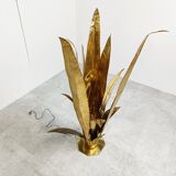 Lampadaire en laiton Aloe Vera par Bottega Gadda, années 1970