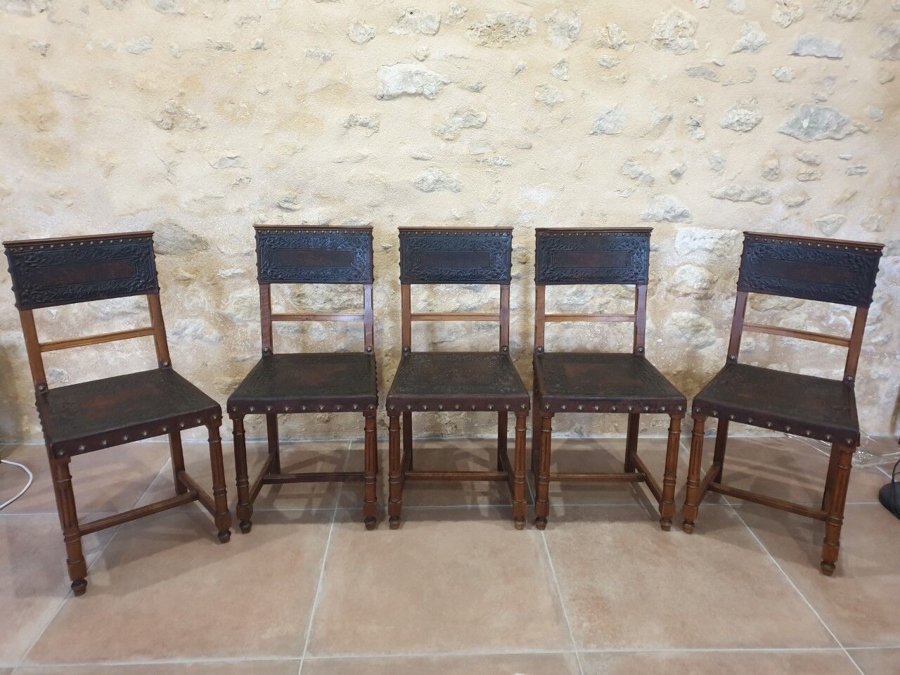 5 henry ii chairs