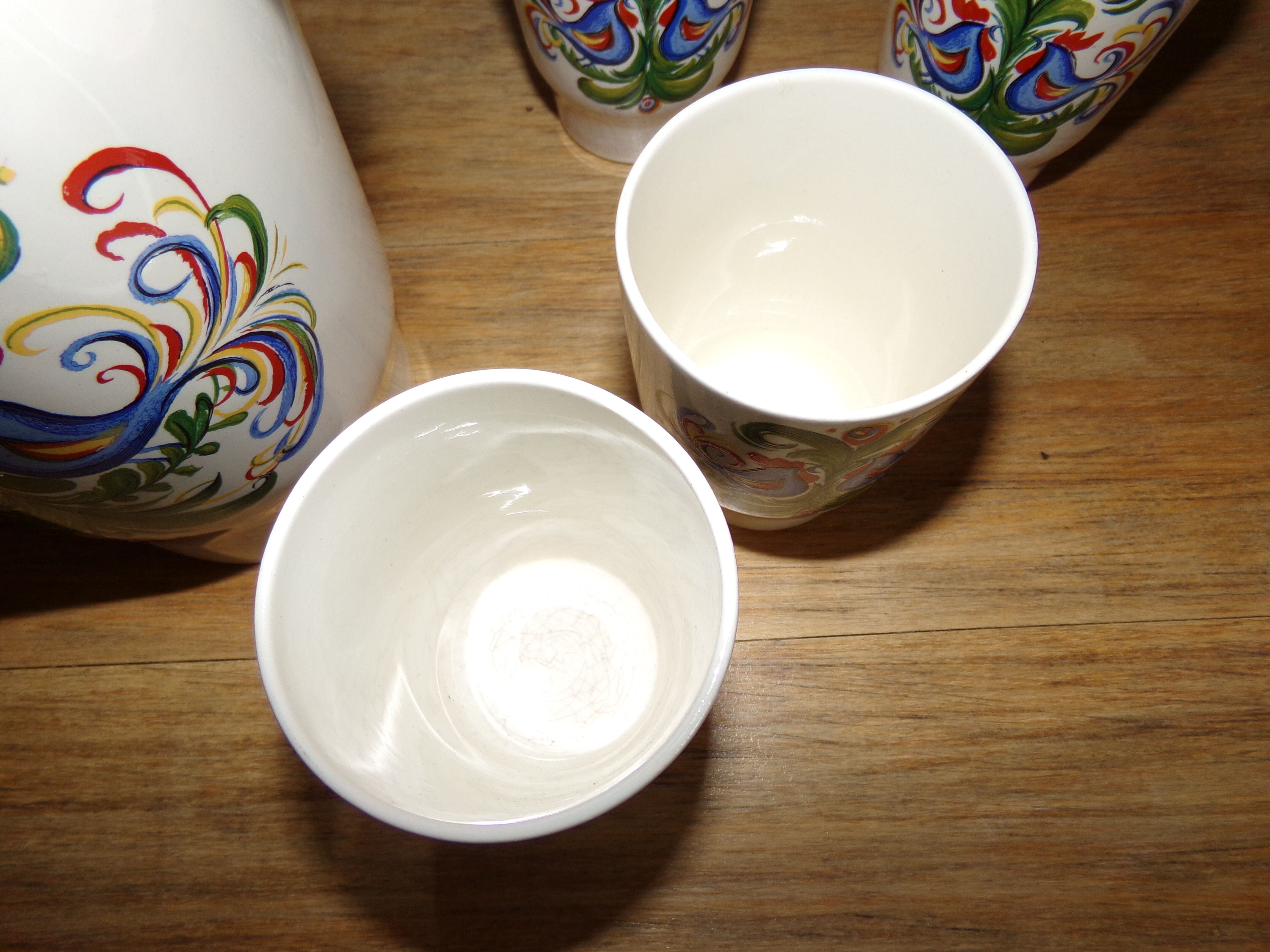 Pichet et verres Villeroy & Boch années 60