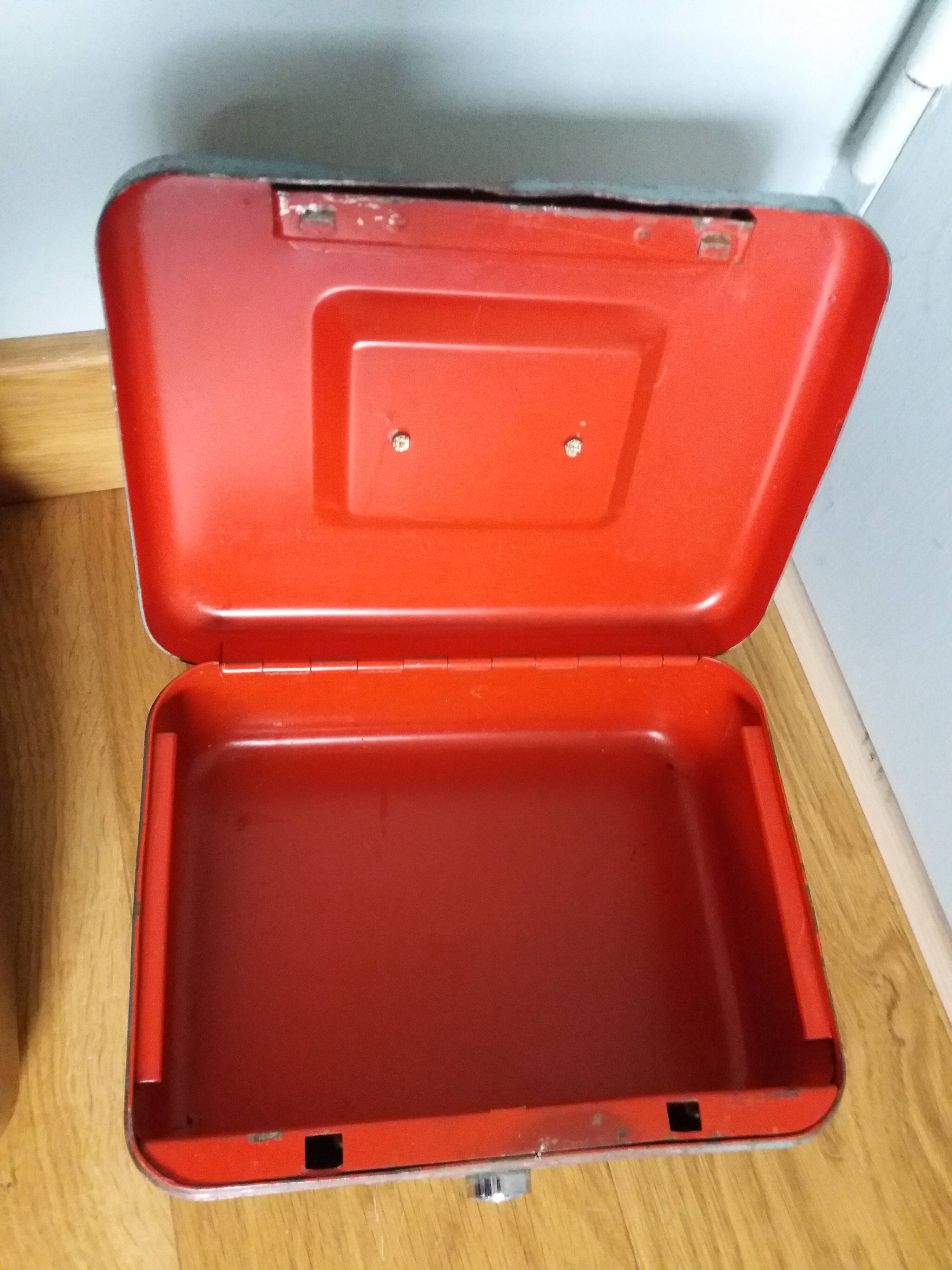 Empty storage boxes industrial style pocket