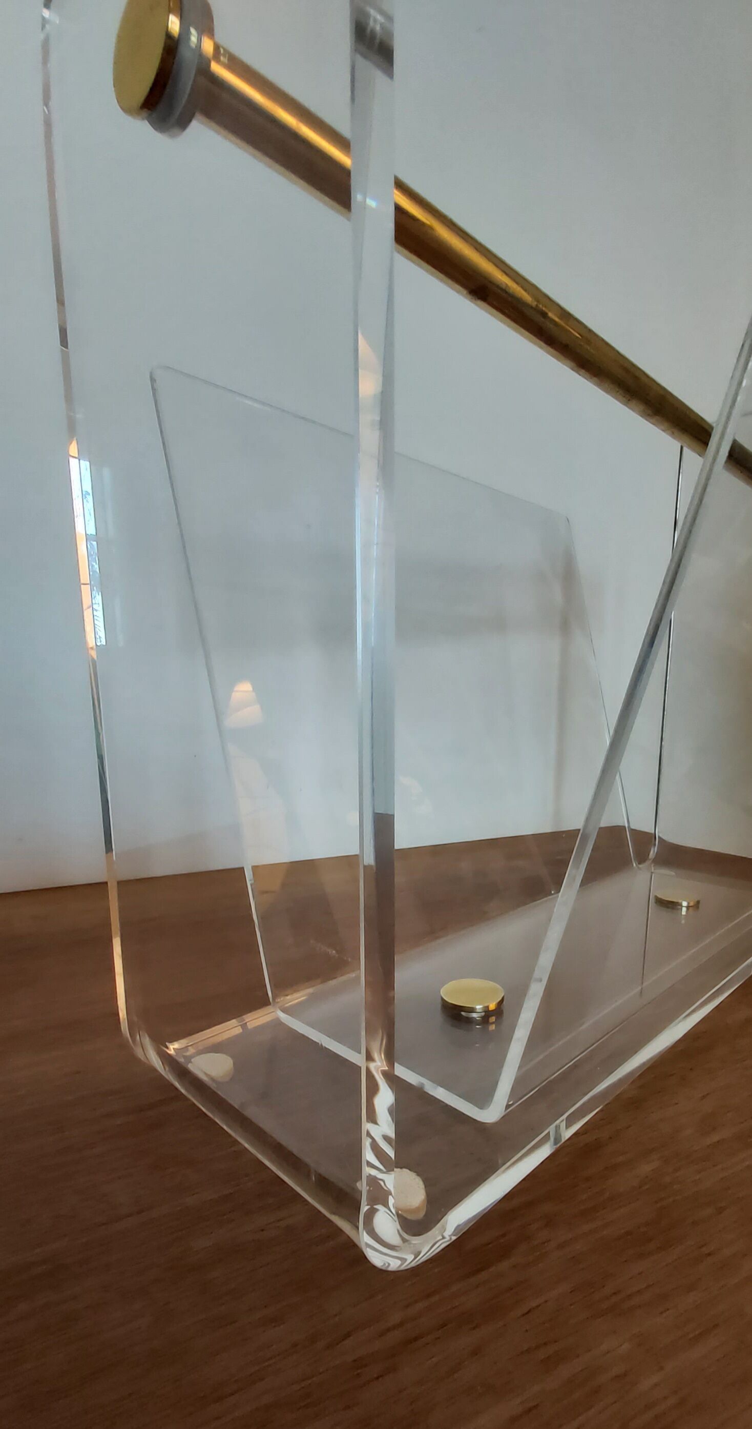 David Lange magazine holder in plexiglas
