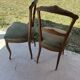 Pair of Louis XV style chairs