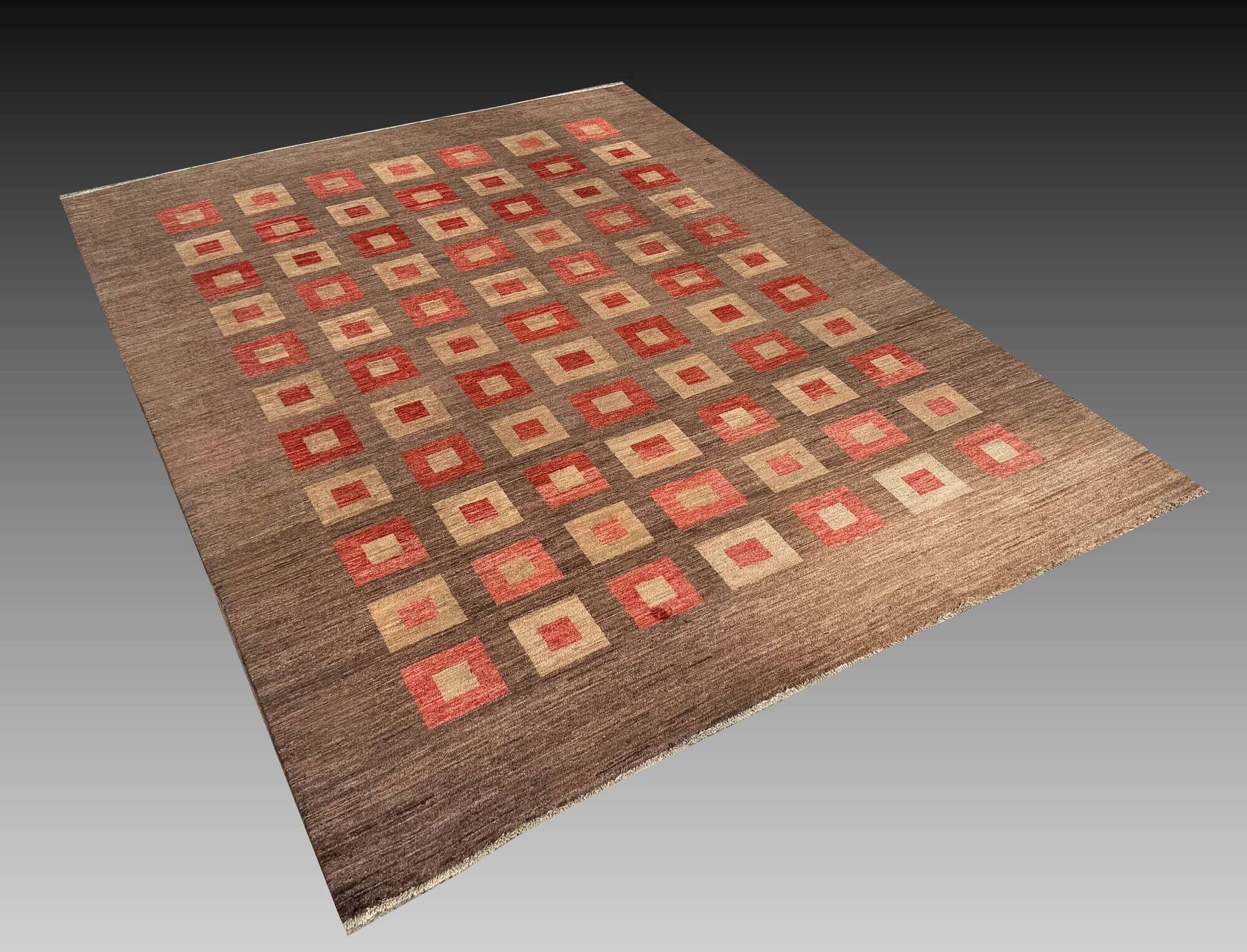 Ziegler Oriental Rug Art Deco: 3.12 X 2.40 Metres - Handmade Wool