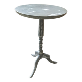 Guéridon bois style shabby