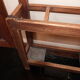 Old wooden coatrack