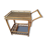 Vintage rattan service