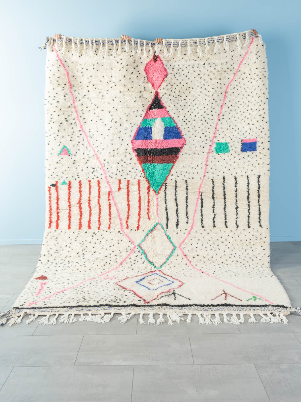 Tapis berbère, 204 x 298