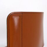saddle leather chair cognac Cidue