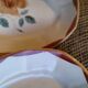 Pair of Digoin Sarreguemines refrigerated trays, model 9181