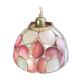Mother-of-pearl and vintage brass pendant lamp