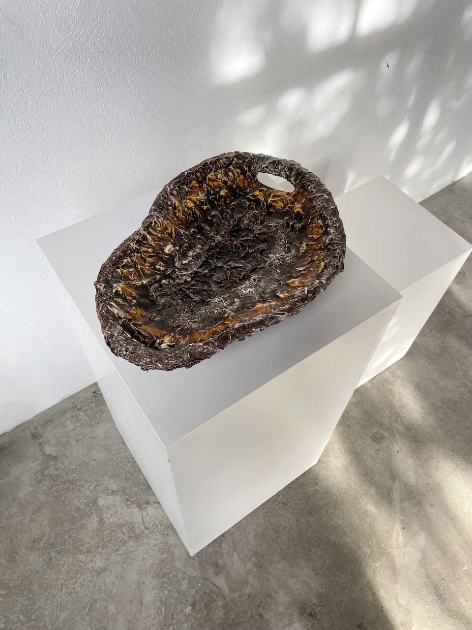 Plat en céramique fatlava Vallauris