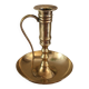 Cellar Rat candle holder brass high binet rings