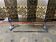 Coffee table in chromed metal and smoked glass 1970