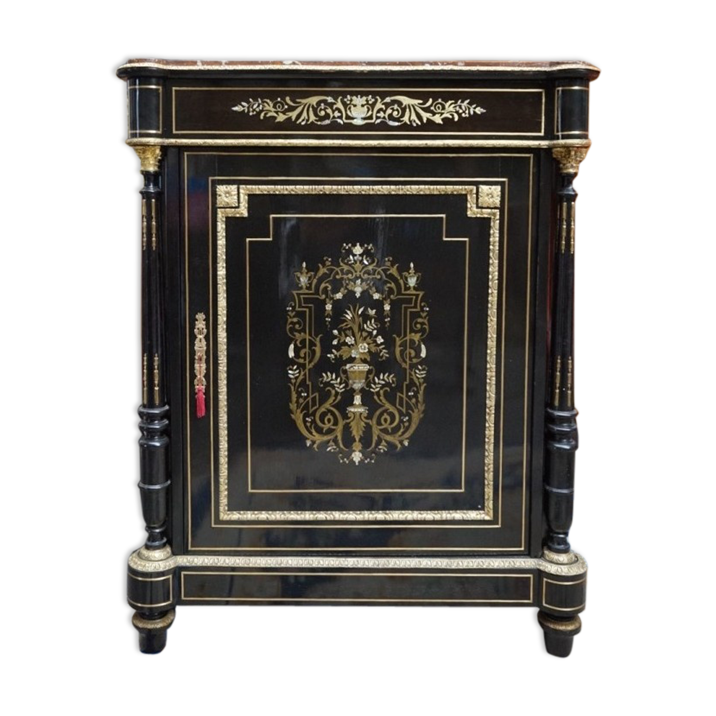 Cabinet Napoleon III blackened