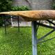 Guinguette table and benches