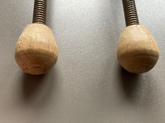 Set of 2 pairs of old shoe trees