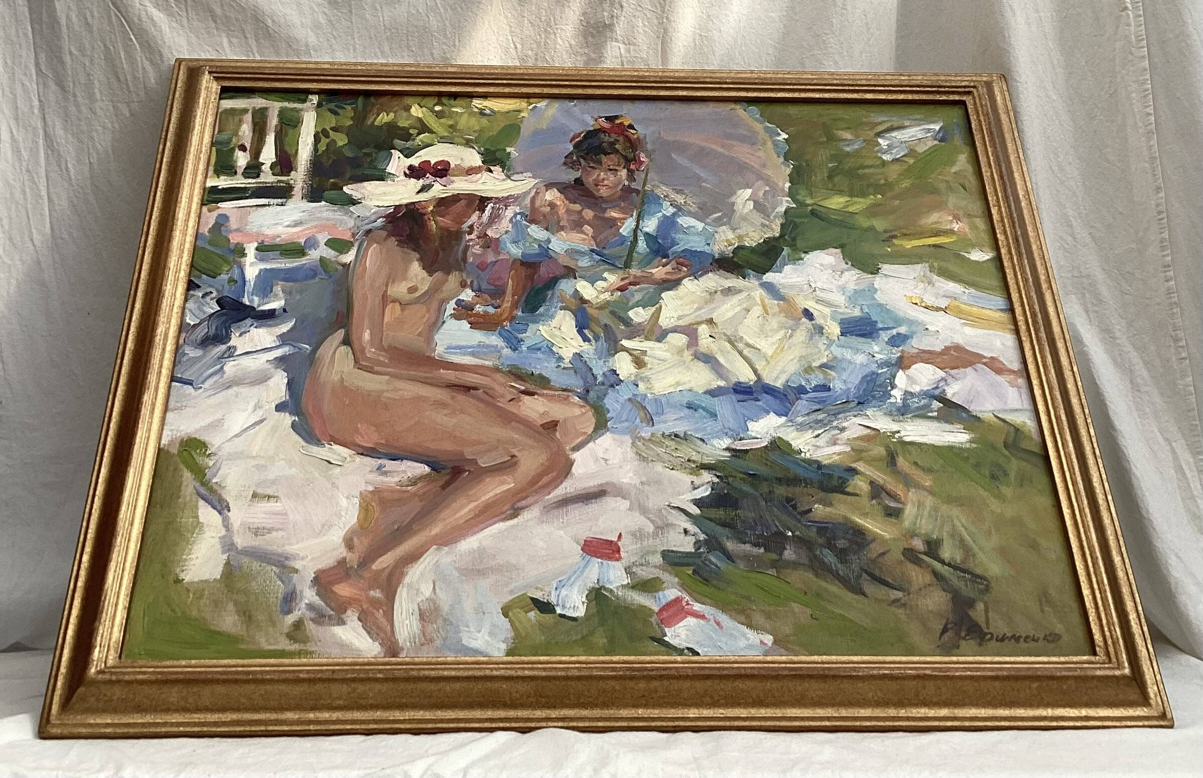 Oil painting on canvas, dimensions: height - 69 cm - width - 82 cm